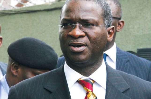 Babatunde Fashola Minister of Power Works and Housing cautioned by Senate